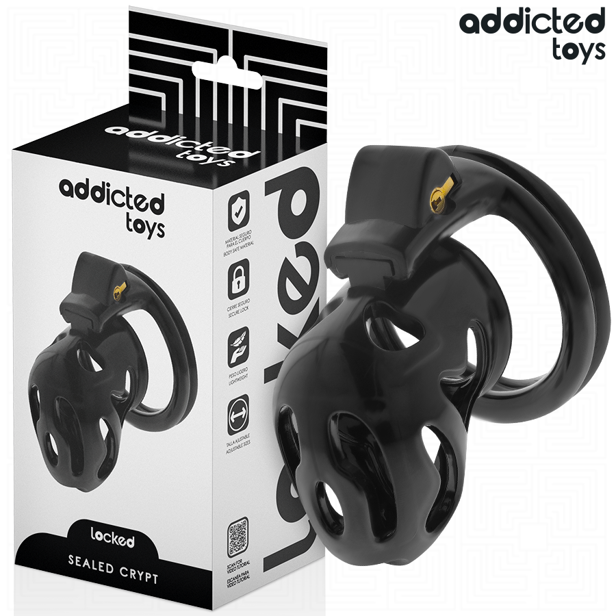 Addicted Toys Locked Sealed Crypt - Jaula para Pene 8 cm
