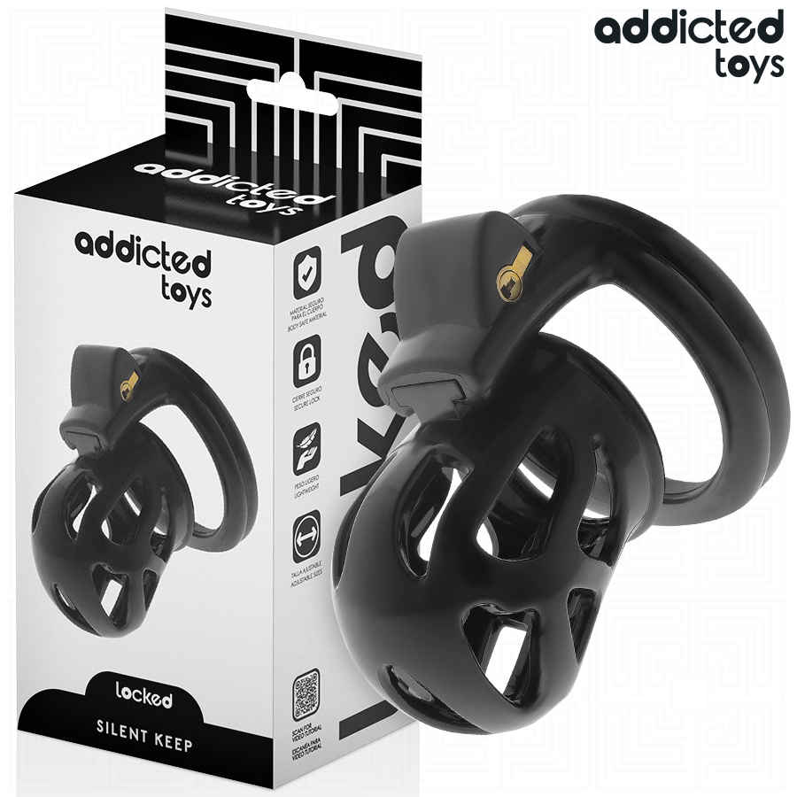 Jaula de Castidad Silent Keep 7.5 cm - Addicted Toys Locked