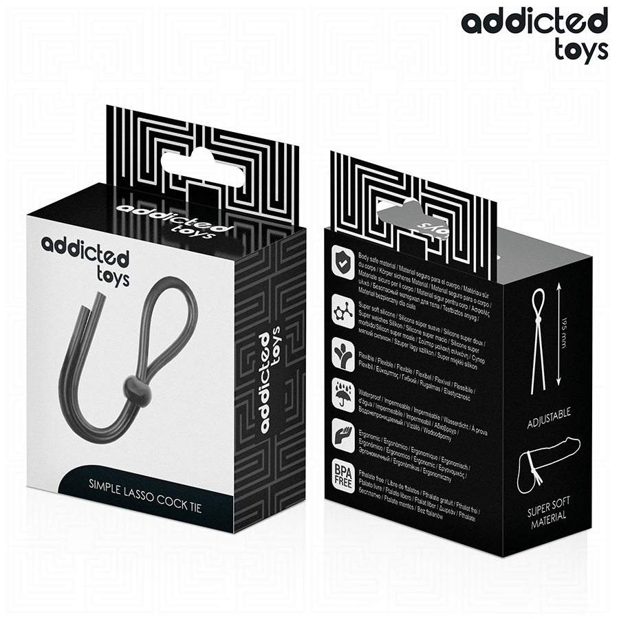 Cuerda de Silicona ADDICTED TOYS - Single Loop Penis
