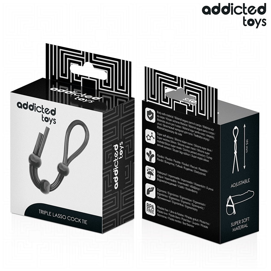 Cuerda de Silicona para Triple Loop - ADDICTED TOYS
