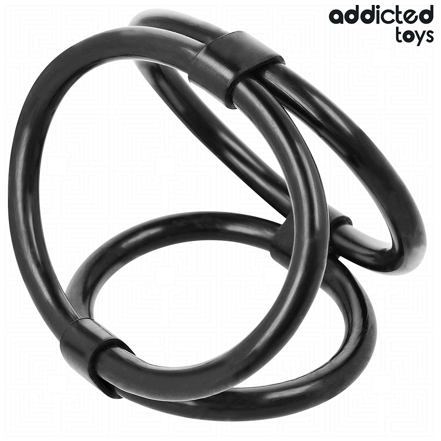 Triple Penis Ring - Addicted Toys