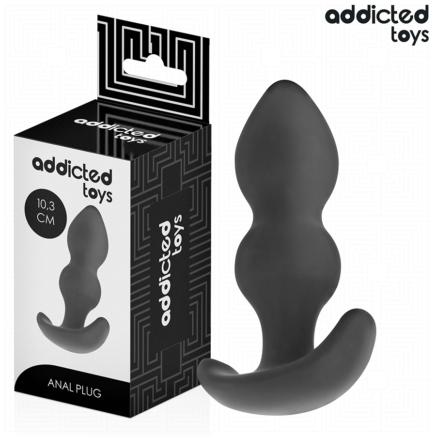 Addicted Toys Anal Plug Silicone Talla S - 10.3 cm