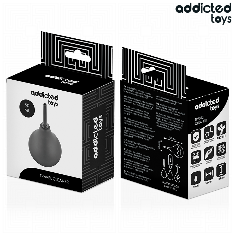 Addicted Toys Travel Anal Cleaner Size S 90 ml