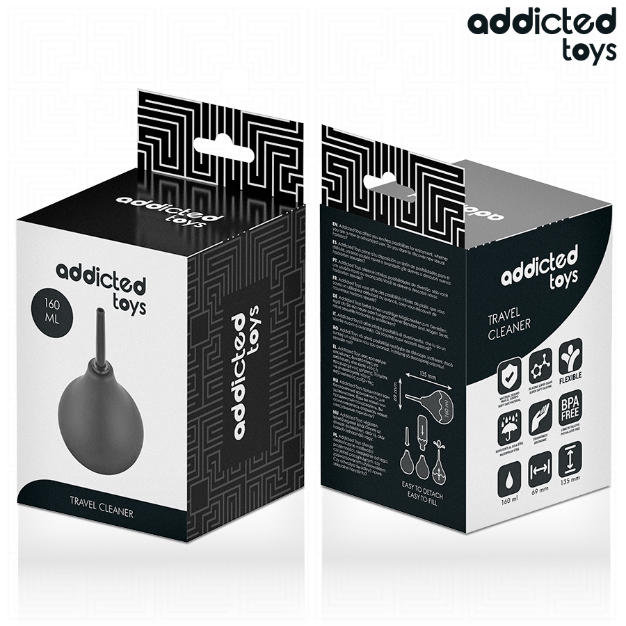 Addicted Toys Travel Anal Cleaner Size M 160 ml