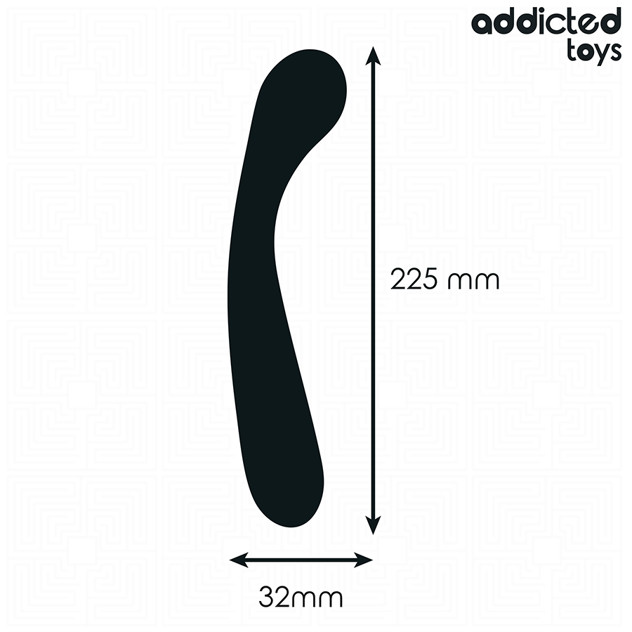 Addicted Toys Double Anal Massager Silicone 22.5 cm