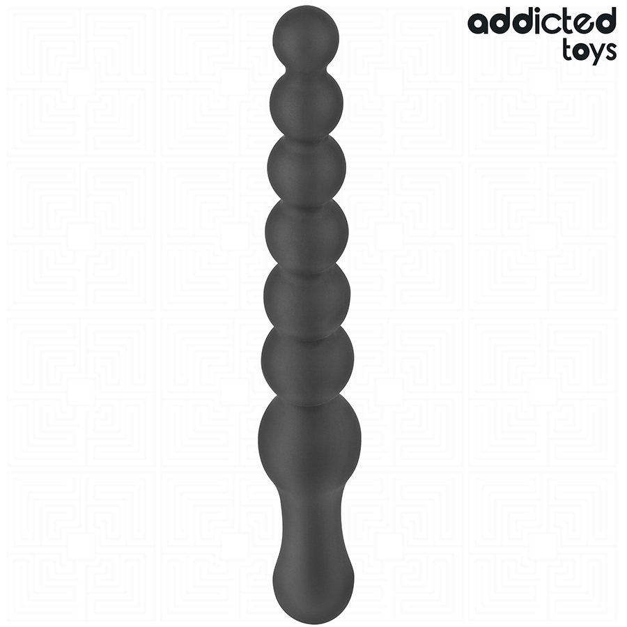 Double Anal Massager Silicone 24 cm - ADDICTED TOYS