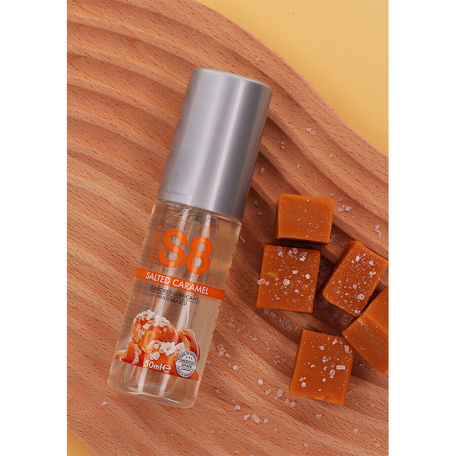 Stimul8 S8 Lubricante Sabor Caramelo Salado 50 ml