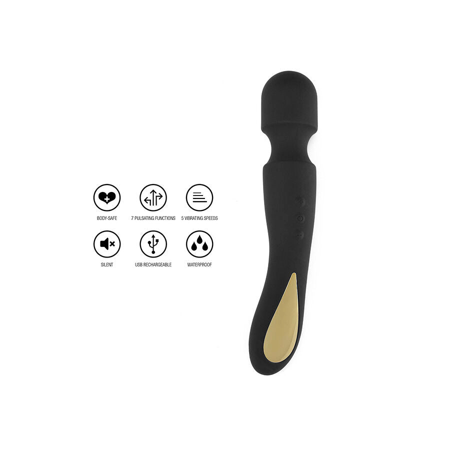 Toyjoy Light Zenith Wand Massager - Masajeador de Lujo con LED Multicolor