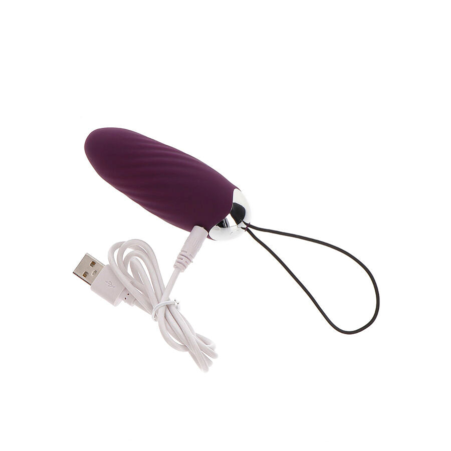 Toyjoy Happiness Knock Knock Eggstavagant Vibrator con Control Remoto Púrpura
