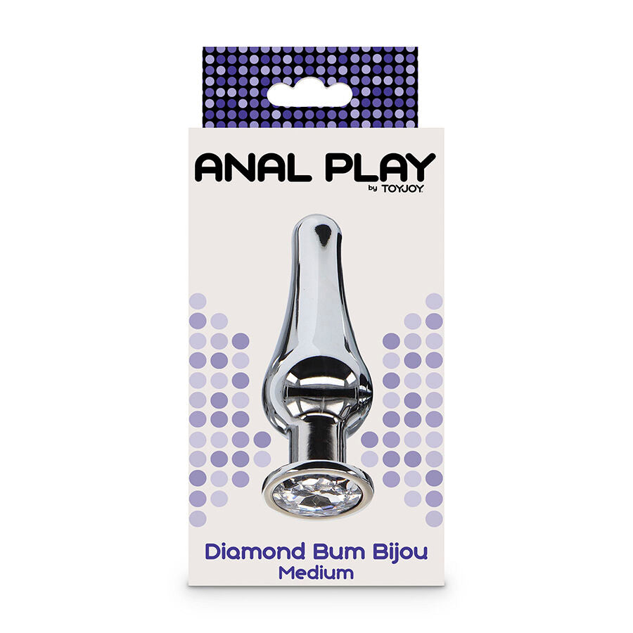 Toyjoy Anal Play Diamond Bum Bijou Medium - Plug Anal