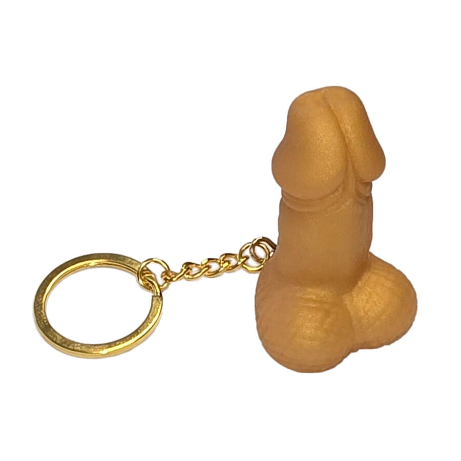 Llavero Silbato Diablo Picante Dorado