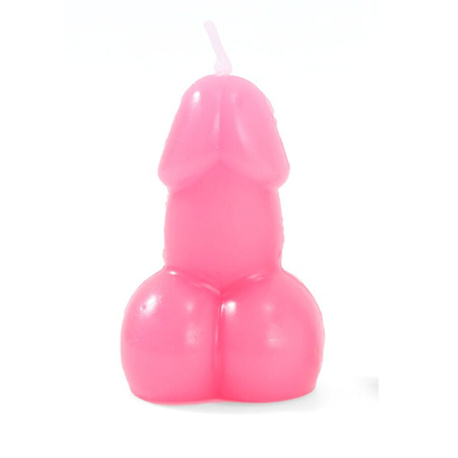 Vela Decorativa Diablo Picante - Forma Fálica Color Fucsia