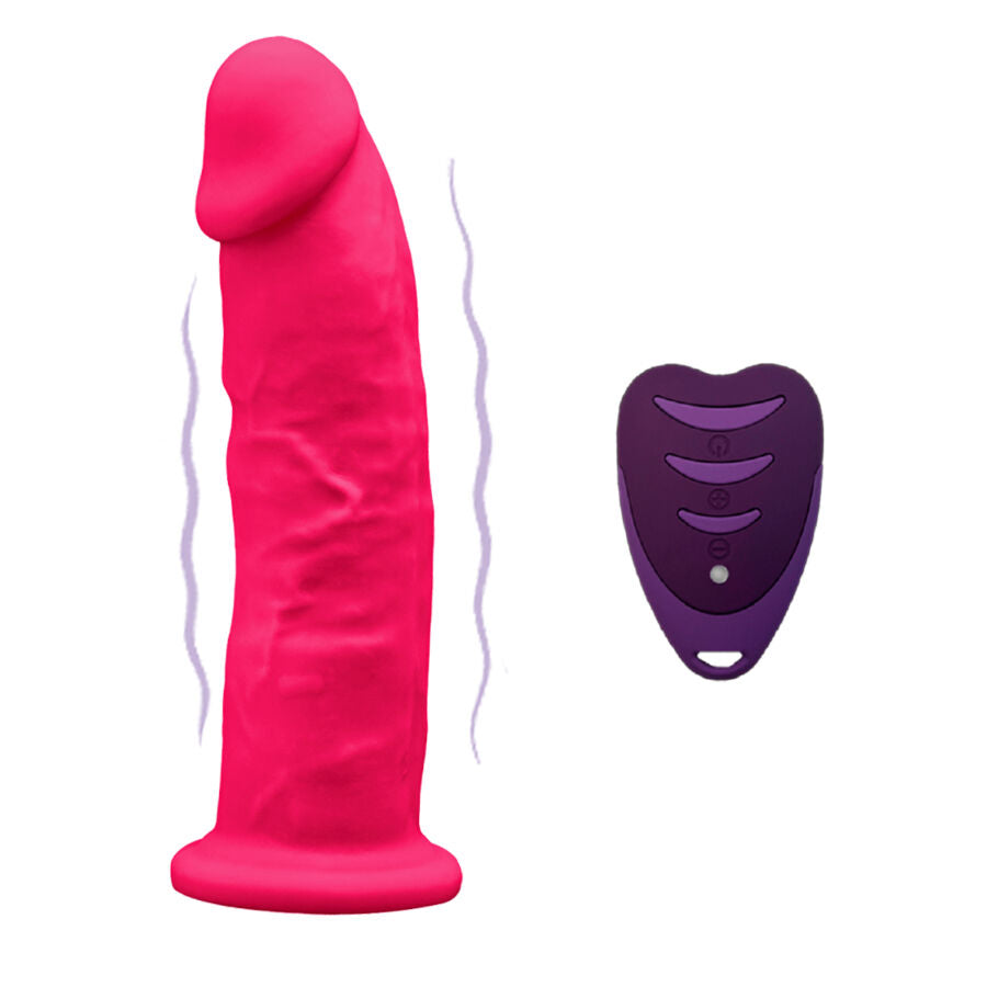 Silexd Realistic Penis Model 2 Pink - Control Remoto 17 cm