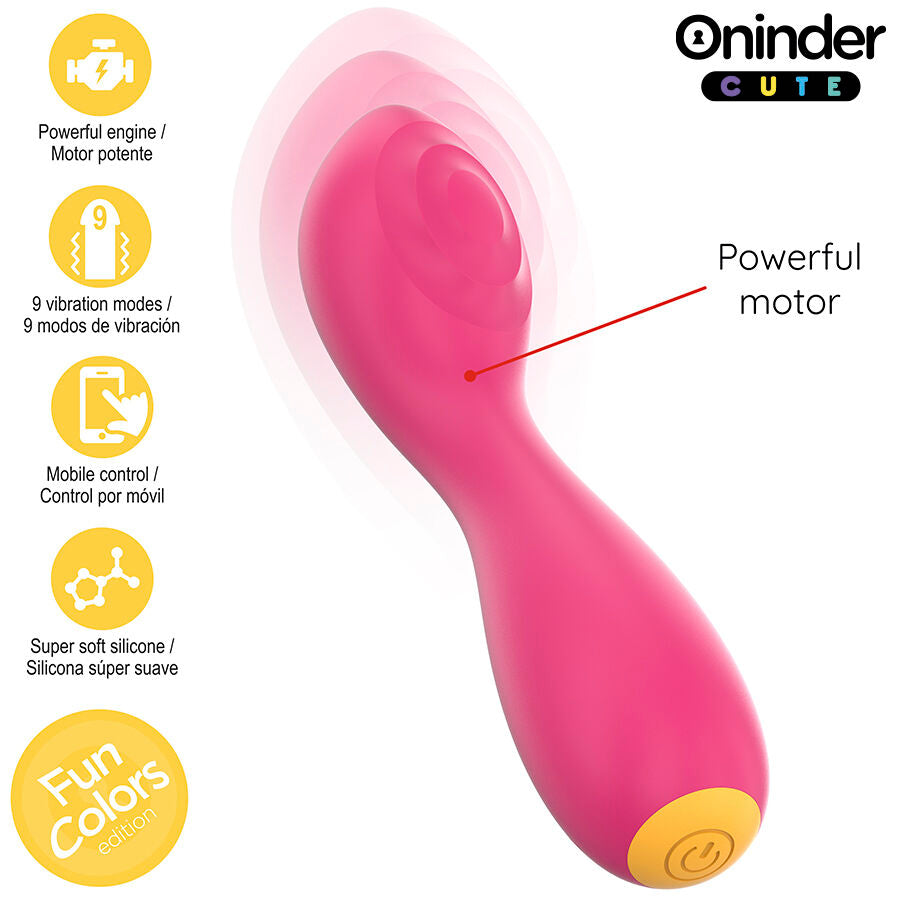 Oninder Cute Love Buddy Master - Vibrador con Control por App