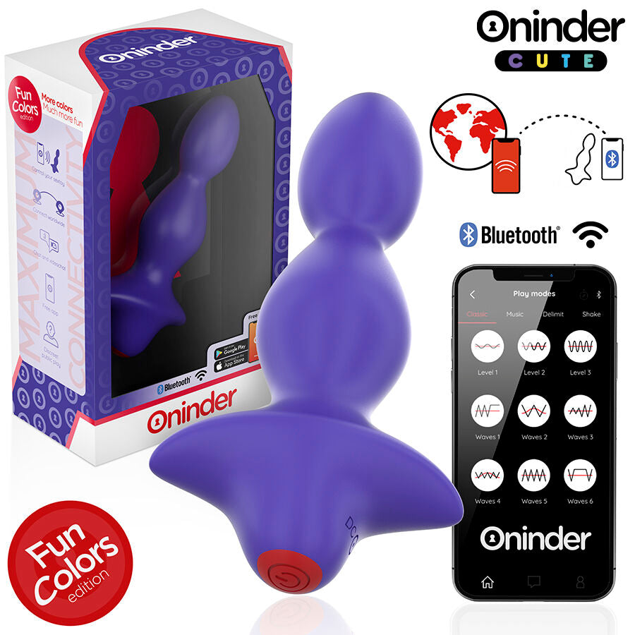 Oninder Cute Love Butt - Vibrador Anal con Control por App
