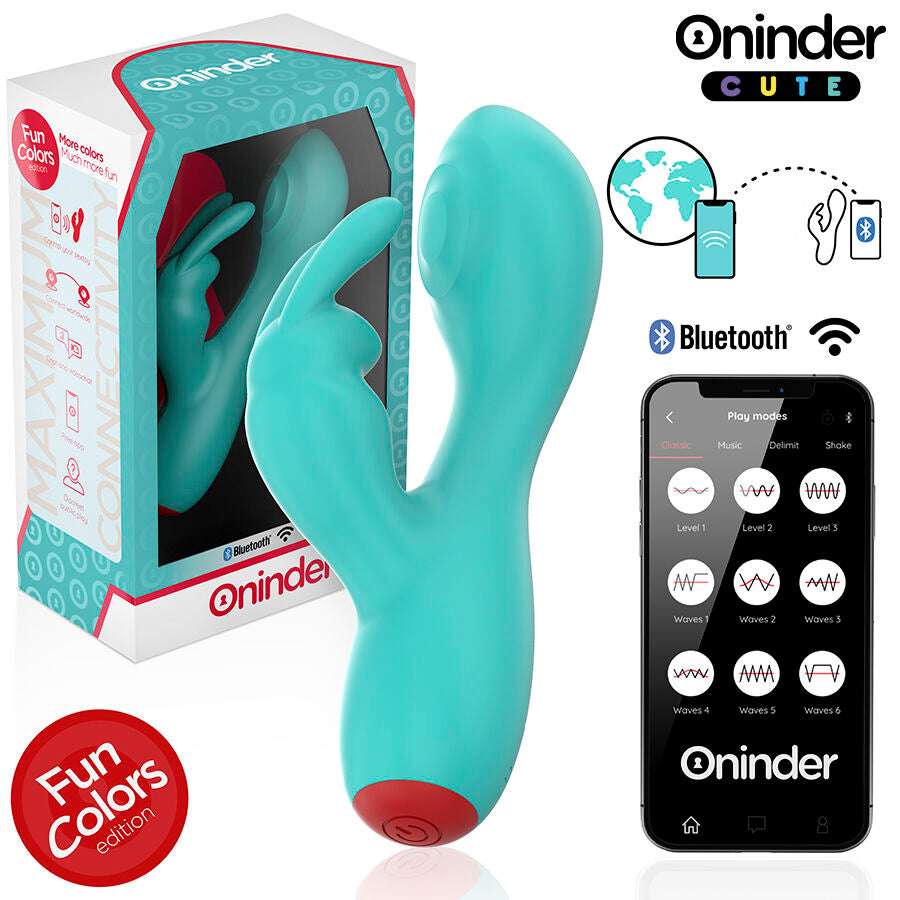 Oninder Cute Love Bunny - Vibrador G-Spot y Clitoral con App