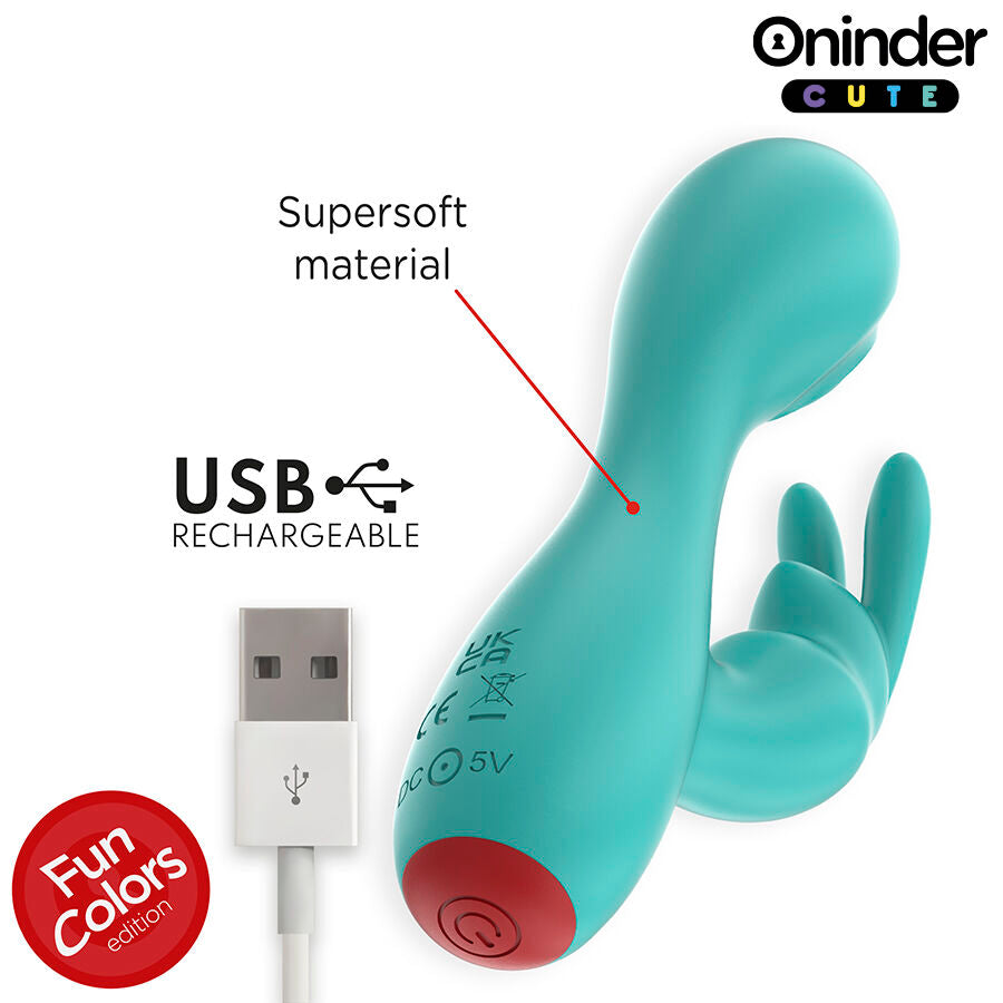 Oninder Cute Love Bunny - Vibrador G-Spot y Clitoral con App