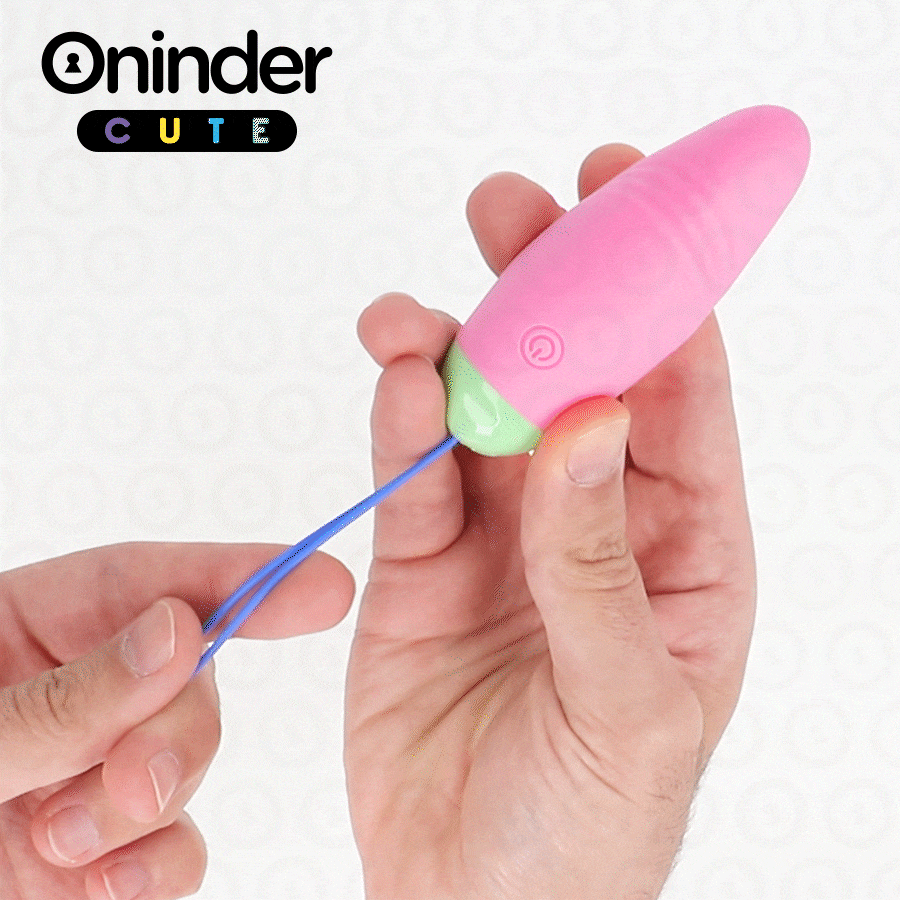Oninder Cute Love Pleasure - Huevo Vibrador Giratorio 360° con App