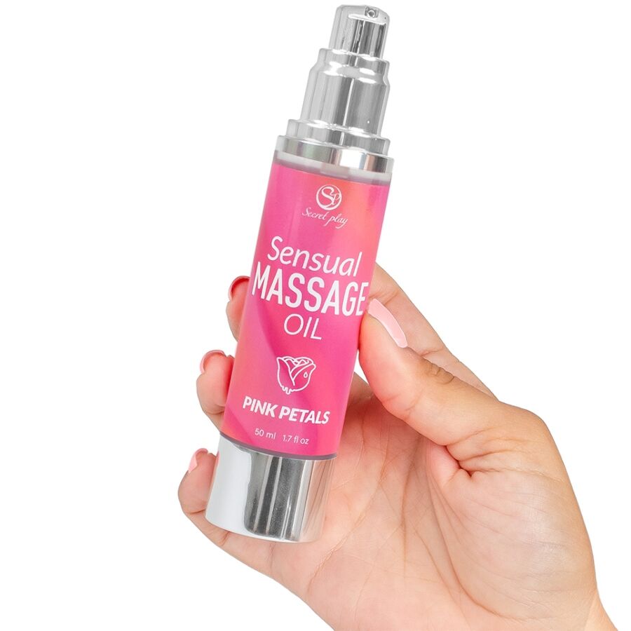 Secretplay Pink Petals Massage Oil - Aceite de Masaje