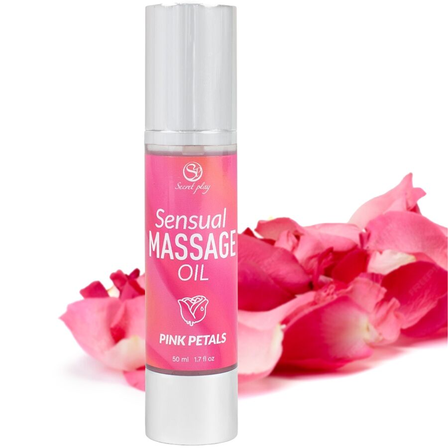 Secretplay Pink Petals Massage Oil - Aceite de Masaje