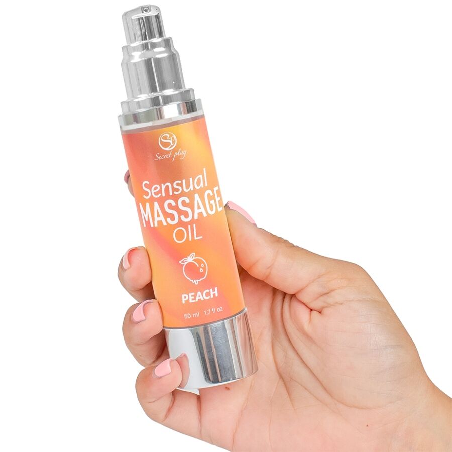 Secretplay Peach Massage Oil - Aceite de Masaje