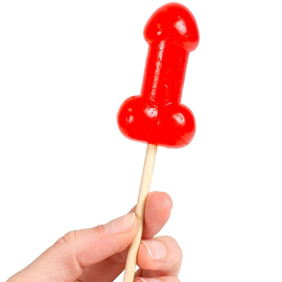 Secretplay Cherry Candy Penis Lollipop - Efecto Picante
