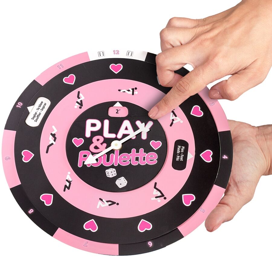 Secretplay Play & Roulette Dice - Juego de Mesa Multiidioma