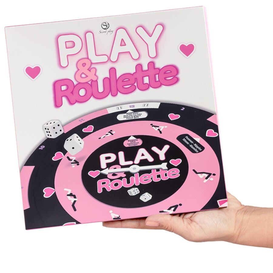 Secretplay Play & Roulette Dice - Juego de Mesa Multiidioma