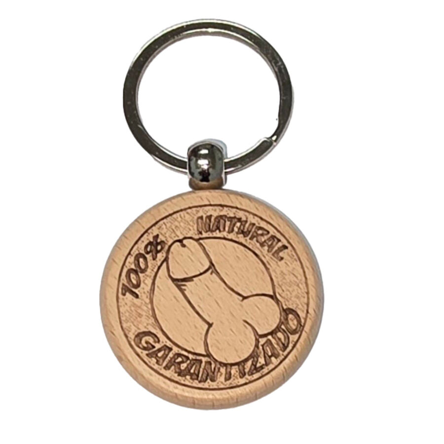 Llavero de Madera Diablo Picante - Diseño Original