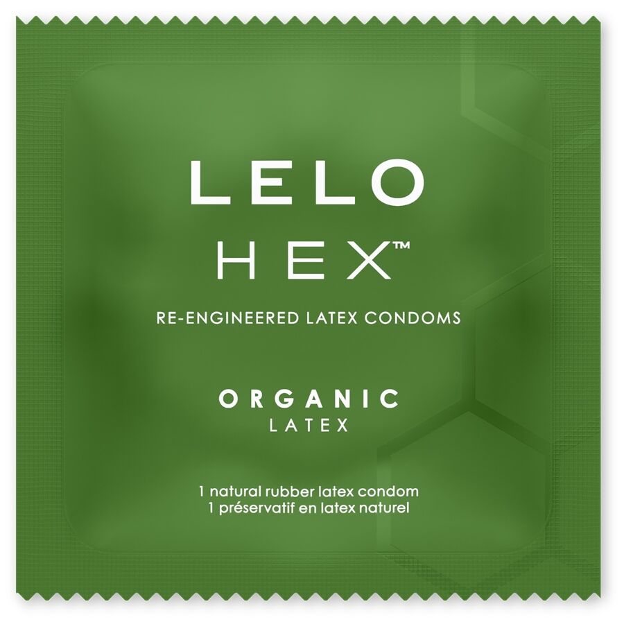 LELO HEX Organic Preservativos Latex Bio - Caja 12 Unidades