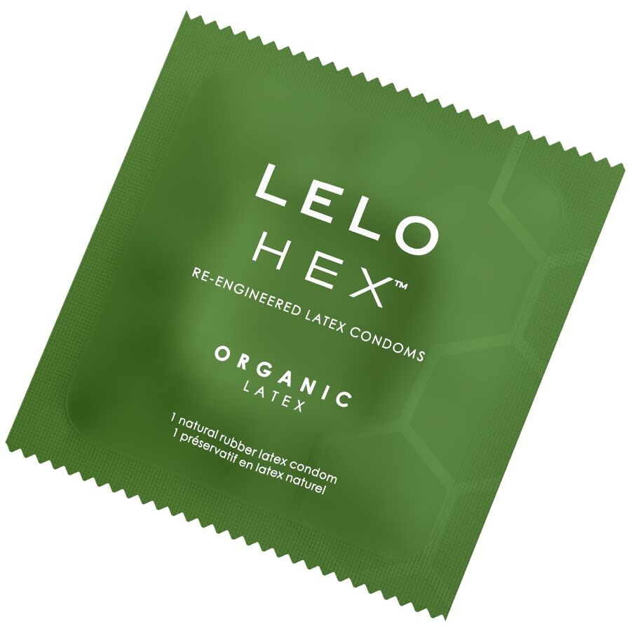 LELO HEX Organic Preservativos Latex Bio - Caja 12 Unidades