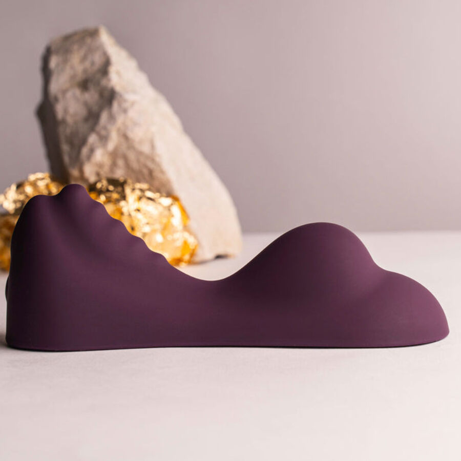 Rocks-Off Ruby Glow Purple Sit-On Vibrator