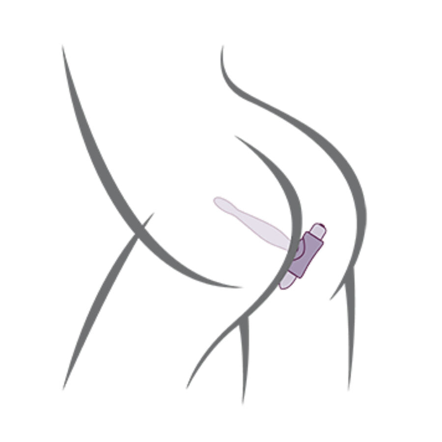 Rocks-Off Petite Sensations Teazer - Vibrador Anal Plug Púrpura