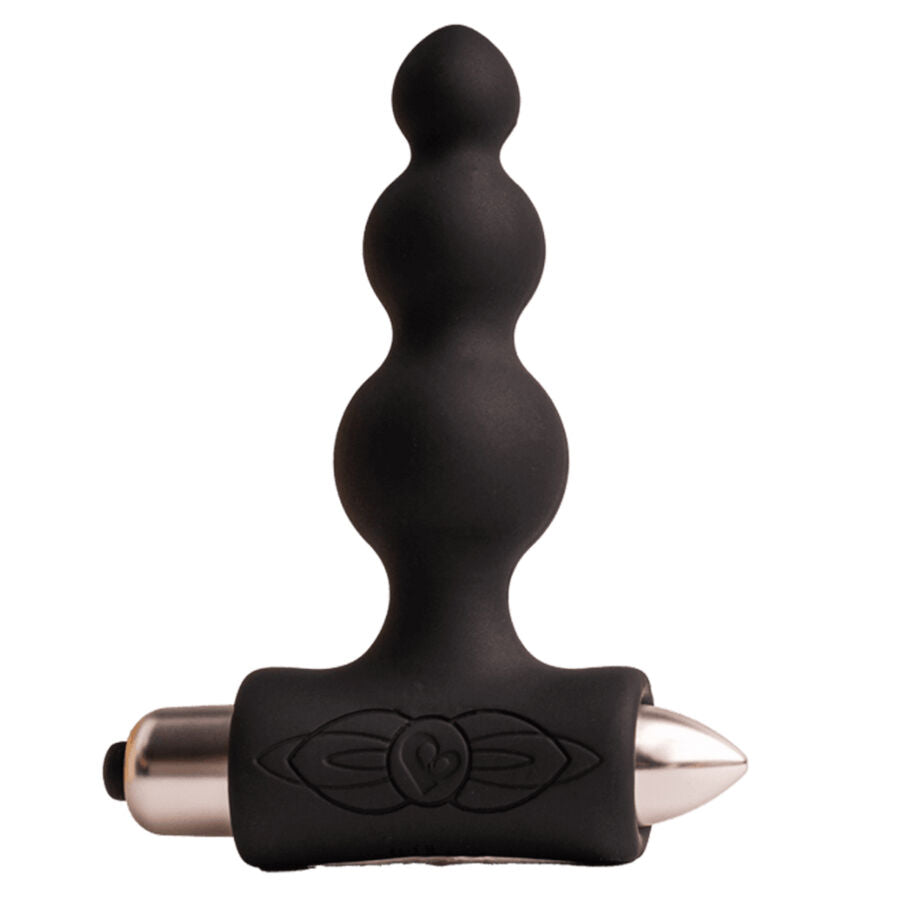 Rocks-Off Petite Sensations Bubbles Anal Plug Vibrator Black