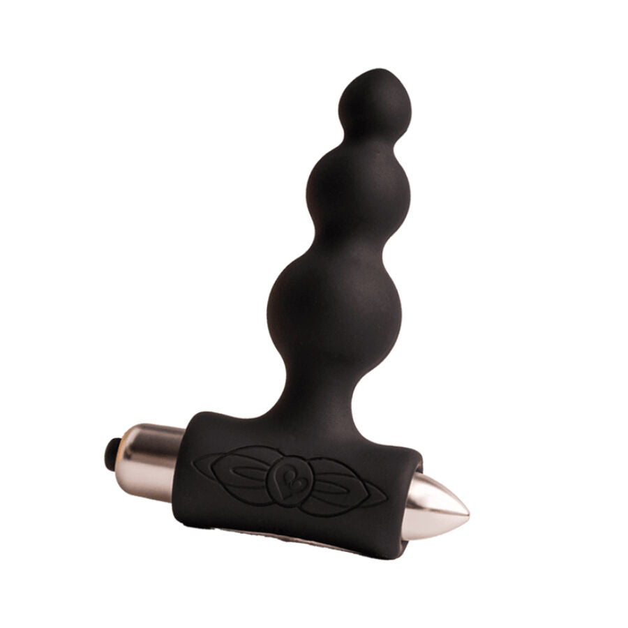 Rocks-Off Petite Sensations Bubbles Anal Plug Vibrator Black