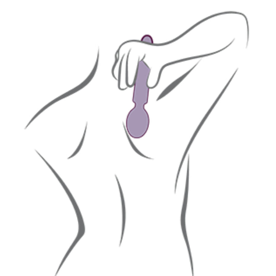 Rocks-Off Oriel Flexible Wand Vibrator Fuchsia