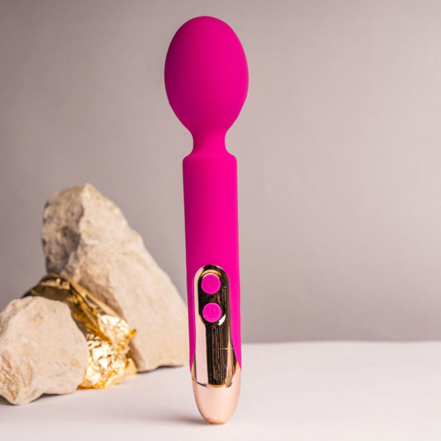 Rocks-Off Oriel Flexible Wand Vibrator Fuchsia