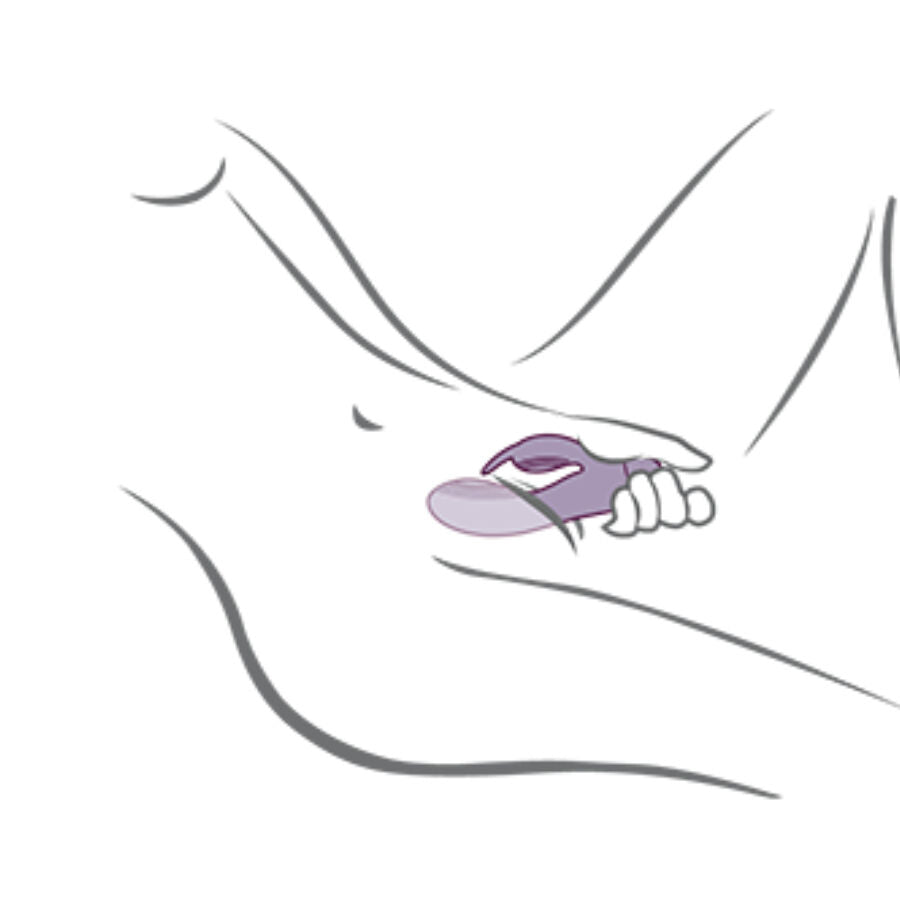 Rocks-Off Glo Girl Purple Rabbit Vibrator