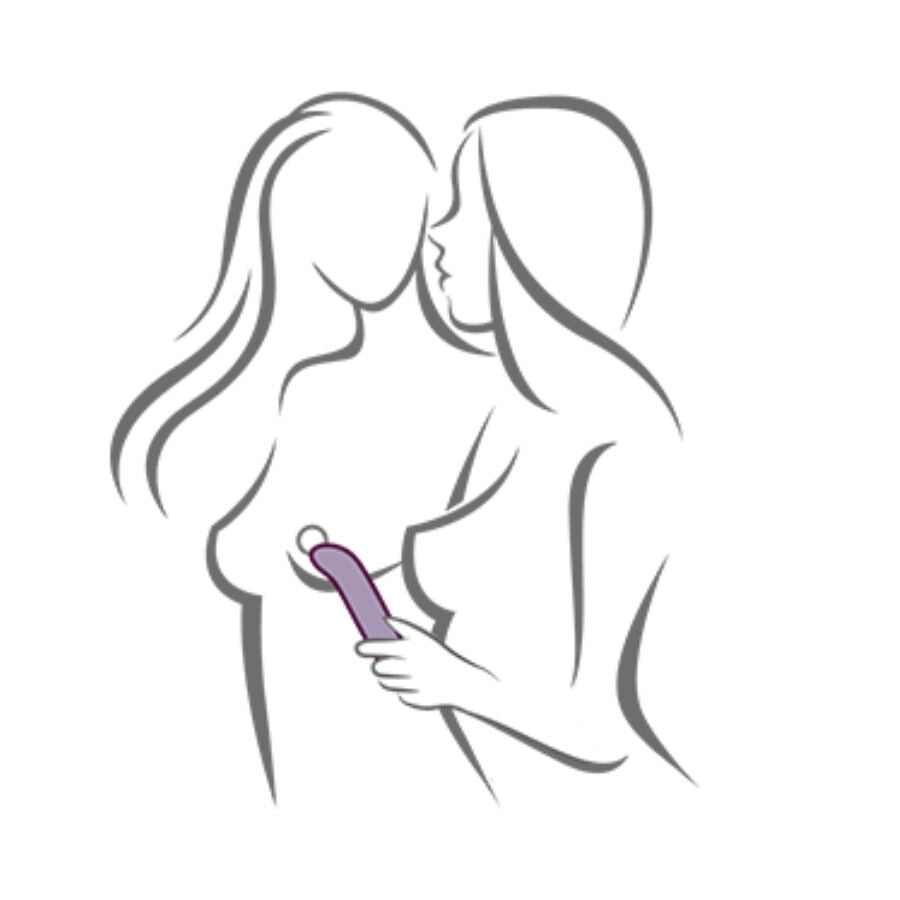 Rocks-Off Chaiamo G Vibrator - Estimulador G-Spot Púrpura