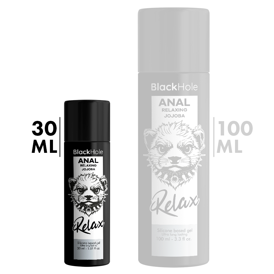Black Hole Anal Relaxing Jojoba - Base Silicona 30 ml