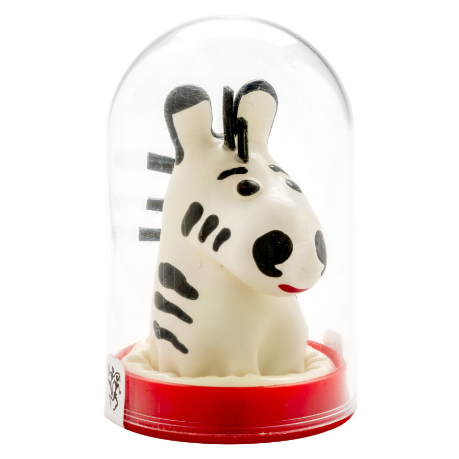Condón Novelty Pintado a Mano Diseño Cebra - Pieza Única