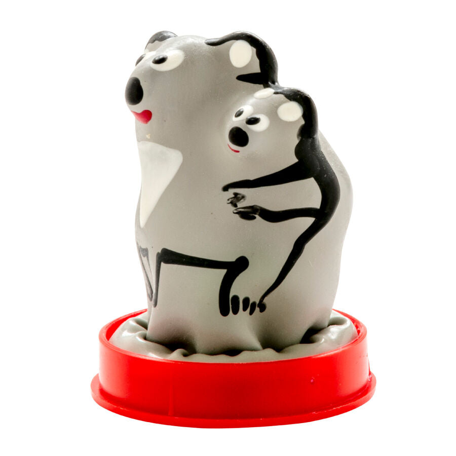 Condón Novelty Handpainted Koala + Young - Condomerie