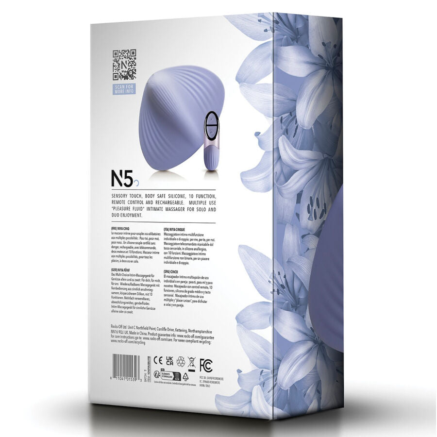 Niya N5 Masajeador Íntimo Multiuso con Control Remoto