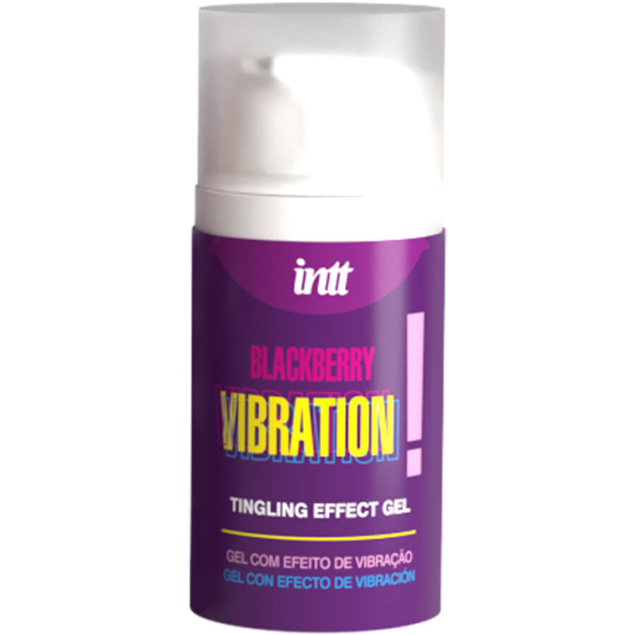 INTT Releases Gel Vibrante Líquido Sabor Mora 15 ml