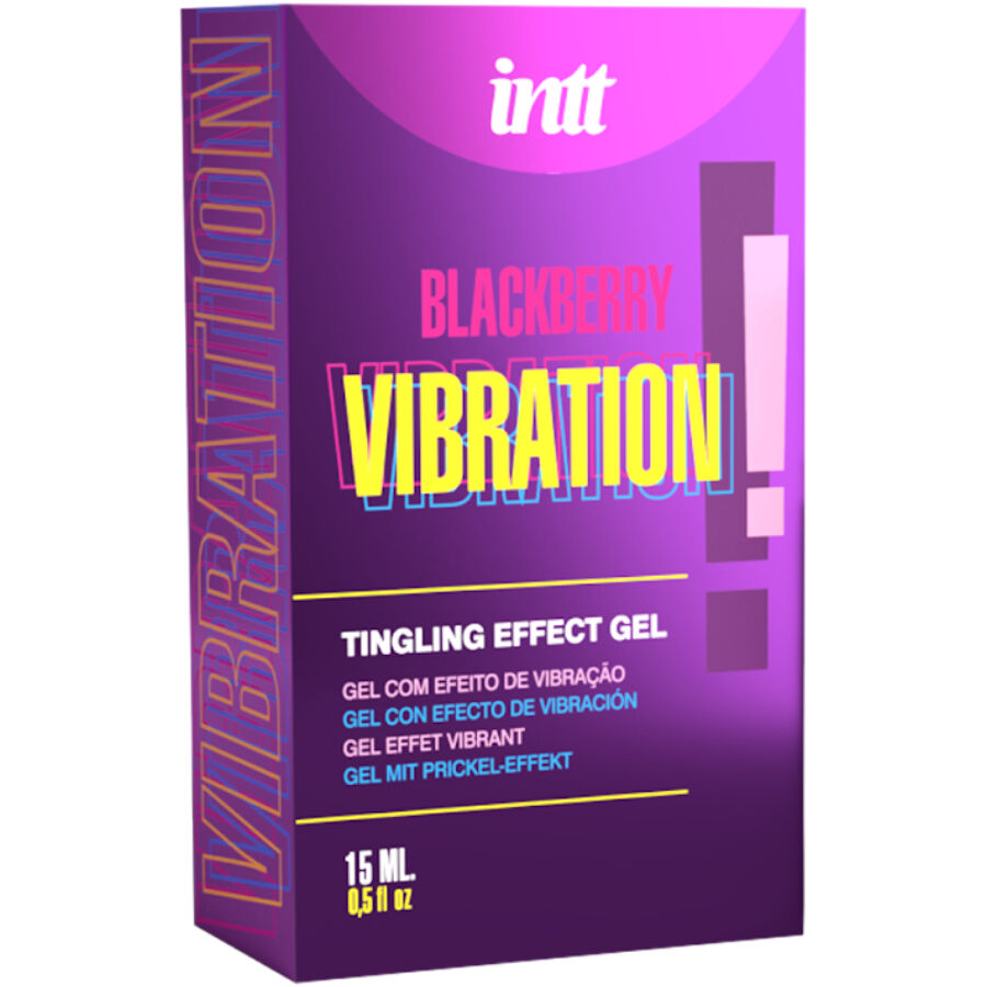 INTT Releases Gel Vibrante Líquido Sabor Mora 15 ml