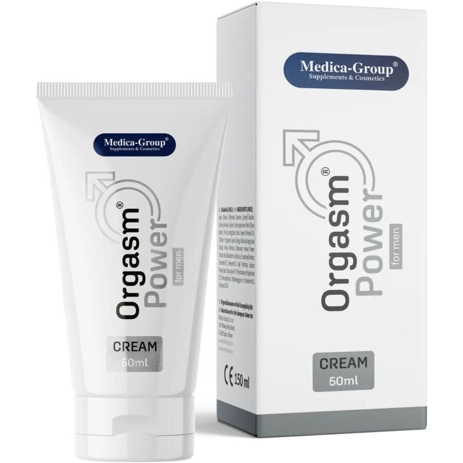 Orgasm Power Intimate Cream for Men 50 ml - Medica Group