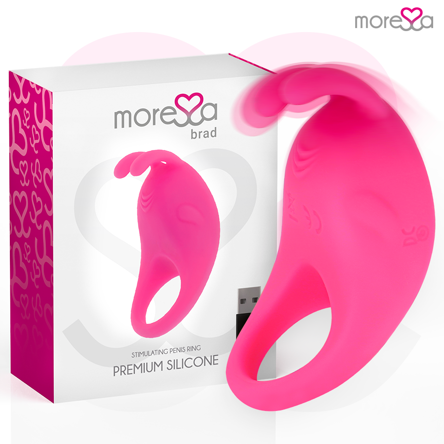 Amoressa Brad Premium Silicone Recargable Negro