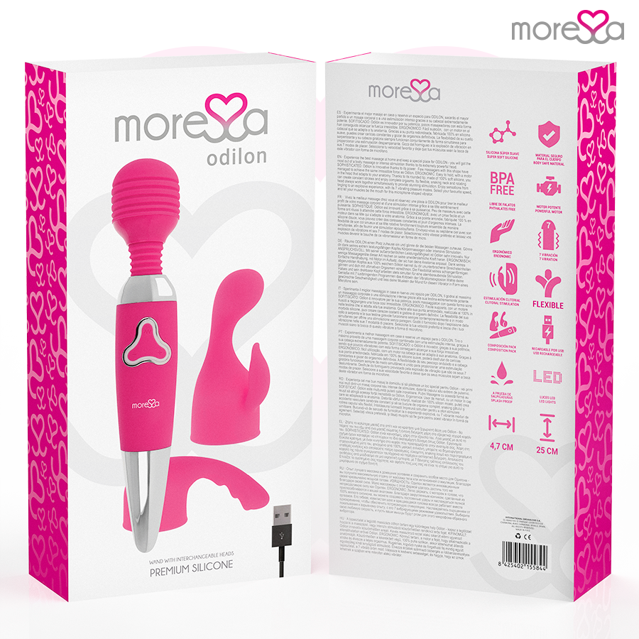 Moressa Odilon Premium Silicona Recargable
