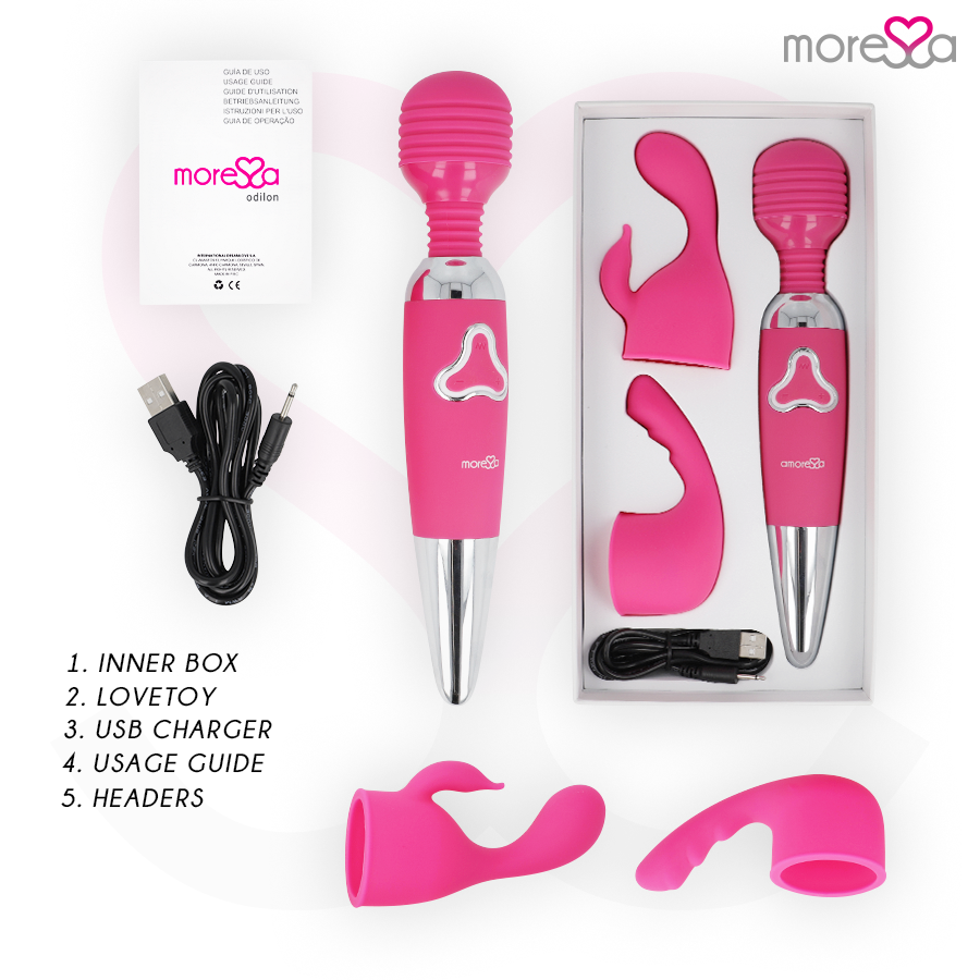 Moressa Odilon Premium Silicona Recargable