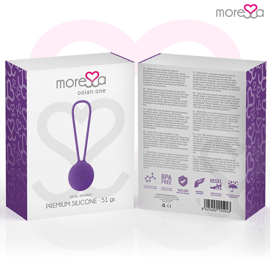 Moressa Osian One Premium Lilac - Bolas de Silicona